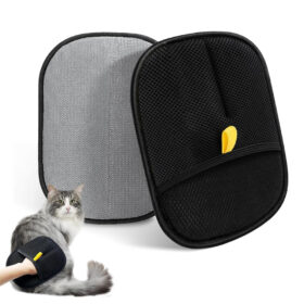 PetWeiler™ Pet Hair Removal Gloves, Static-Enhanced Reusable Grooming Mitt Cleaning Glove